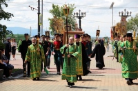 Хабаровск встретил праздник Святой Троицы