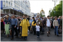 Крестный ход вокруг города Хабаровска. Начало пути (31 мая 2010 года)