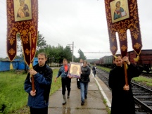 С 29 июня по 12 июля,  храм-вагон в честь святителя Иннокентия Иркутского, с миссионерской группой во главе с иереем Олегом  Разумовым совершал очередную поездку от Комсомольска-на-Амуре до Нового Ургала.