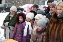 Совершена закладка храма в честь новомученицы Екатерины (Арской) на месте создания необычного поселения - Православной деревни